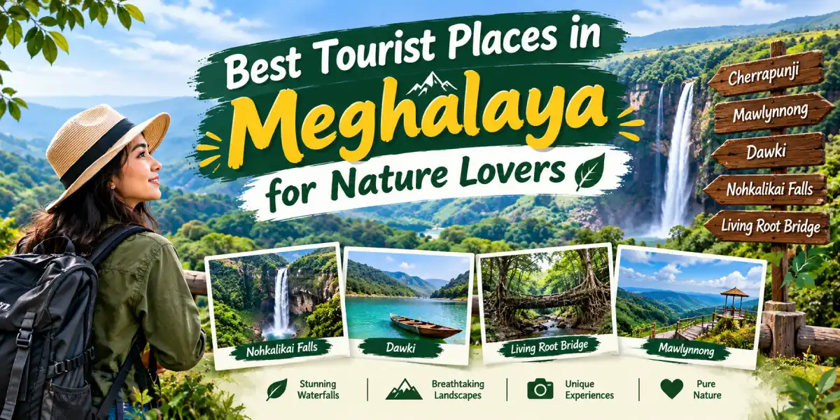 Nature Lover places in meghalaya